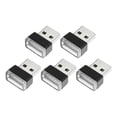 thumbnail image 1 of Unique Bargains 5pcs Pink Mini USB LED Light Universal Car Interior Brightness USB Night Light Portable Light for Car Decoration, 1 of 6