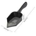 thumbnail image 4 of Durable Cat Litter Scoop PVC Plastic Pet Waste Shovel Practical Poop Scooper Cleaning Tool for Cats (Lozenge), 4 of 9