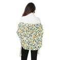 thumbnail image 4 of FORMRS Womens Scarf Winter Soft Long Big Warm Shawls Wrap Tassel Scarves, Autumn Greenery, 4 of 9