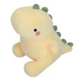 thumbnail image 5 of Cartoon Dinosaur Plush Stuffed Animal Toys, Cute Soft Plush Animal Dolls, Home Room Sofa Decor, Birthday Classroom Gifts for Kids Girls Boys Yellow 25cm / 9.8in, 5 of 9