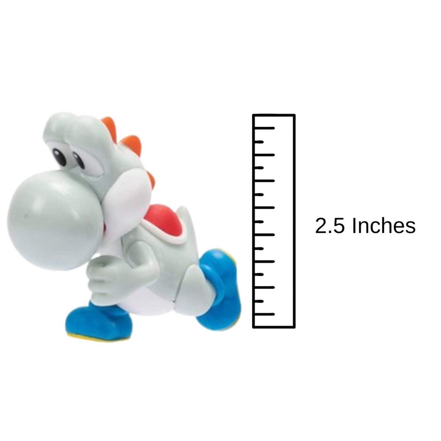 yoshi Nintendo 2008 Yoshi Posable Plastic Figurine Super Mario