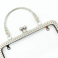 thumbnail image 2 of crativent 2pcs/set Fashionable Metal Purse Frame Lightweight And DIY-friendly Fashion Metal Frame For Bags 1Set, 2 of 6