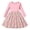 Pink, variant on Lanbubble Toddler Girls Long Sleeve Dress A-Line Casual Play Dresses Size 2-3T