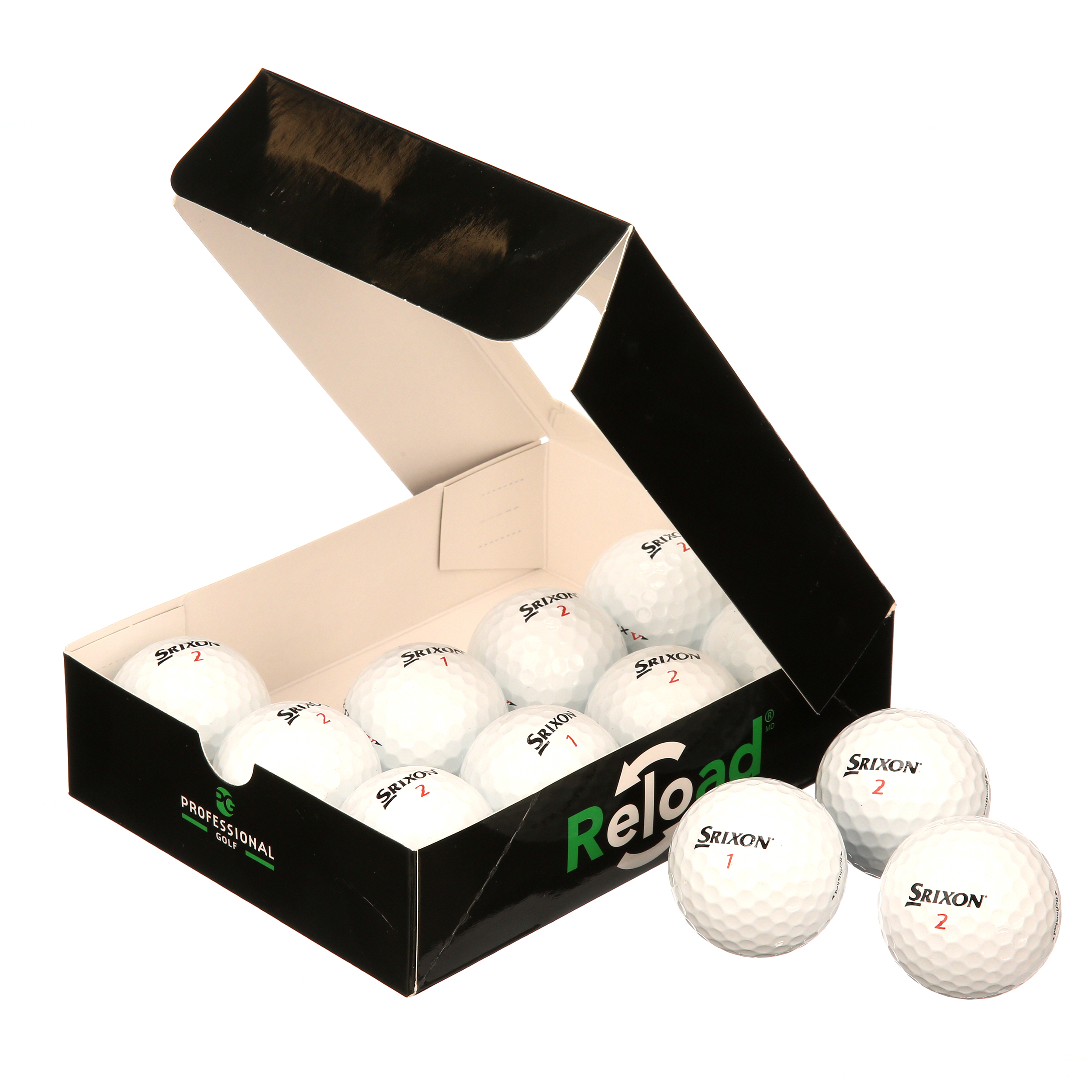 Srixon Z-Star XV Golf Balls, Used, Mint Quality, 12 Pack