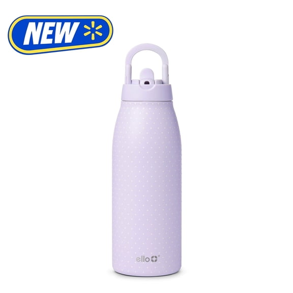 Ello Sip & Scroll 32oz Stainless Steel Water Bottle