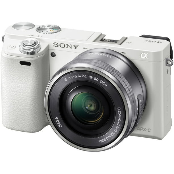 Sony Alpha a6000 Mirrorless Digital Camera with 16-50mm Lens +