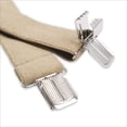 thumbnail image 2 of Dickies Men's 1-1/2 Solid Straight Clip Suspender Beige One Size, 2 of 5