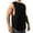 Black—Fathers Day Gift, variant on BADHUB Men's Workout Tank Tops Sleeveless Gym Shirts Bodybuilding Fitness Muscle Cut Off Cotton Tee Shirts Army Green XS