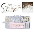 thumbnail image 1 of Eye Glasses Nose Support Pads Eyeglass Repair Kit Ear Hooks Cleaning Cloth StyleA, 1 of 6
