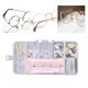 thumbnail image 1 of Almohadillas nasales Kit de reparación de anteojos de silicona Almohadilla nasal antideslizante Cómoda con caja transparente para anteojos, anteojos, Estilo A Baoblaze Reparación de anteojos, 1 of 7