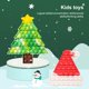 thumbnail image 4 of Serie navideña Juguetes de silicona Descompresión Juguete educativo para niños Empuje Burbujas Dedos Juguetes Soy un maestro para cumpleaños Fiesta de Navidad, 4 of 5