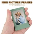 thumbnail image 3 of 8pcs Mini Picture Frames, 2.4 x 3.6 Inch Rectangular Film Photo Frame, Small Instant Film Photo Frame Holder for Tabletop Picture Display, Avocado Green, 3 of 7