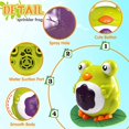 thumbnail image 4 of Juguetes de baño para bebés YONGSHENG Juguete de baño de agua con rociador automático de tortuga, 4 of 5