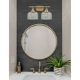 thumbnail image 3 of Innovations Lighting 916-2W-BB-G72 Bell 2 Light 18" Wide Vanity Light - Brass, 3 of 5