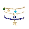 thumbnail image 1 of Tobillera HUOGUO Personality Bohemian Metal Multicapa Coco, 1 of 5