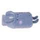 thumbnail image 3 of Bolsa de agua caliente con tapa 1000 ml de dibujos animados de felpa linda bolsa de agua caliente de PVC engrosada para cuello hombro mano pies azul, 3 of 8