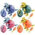 thumbnail image 1 of For Kids Dinosaur Eggs Dinosaurs Building Blocks Toys Boys And Girls Building Blocks Surprise Eggs Stacking Birthday Gifts heqiyong LED, 1 of 2