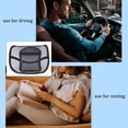 thumbnail image 3 of Mesh Back Lumbar Support with Massage Beads Breathable Seat Cushion for Back Rest and Pain Relief- Portable and Easy to Install for Office Chair, Car Seat, Home - Black, 3 of 8