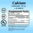 thumbnail image 2 of Calcium 600MG + Vitamin D 800 IU - Bone & Joint support - 100 tablets, 2 of 5