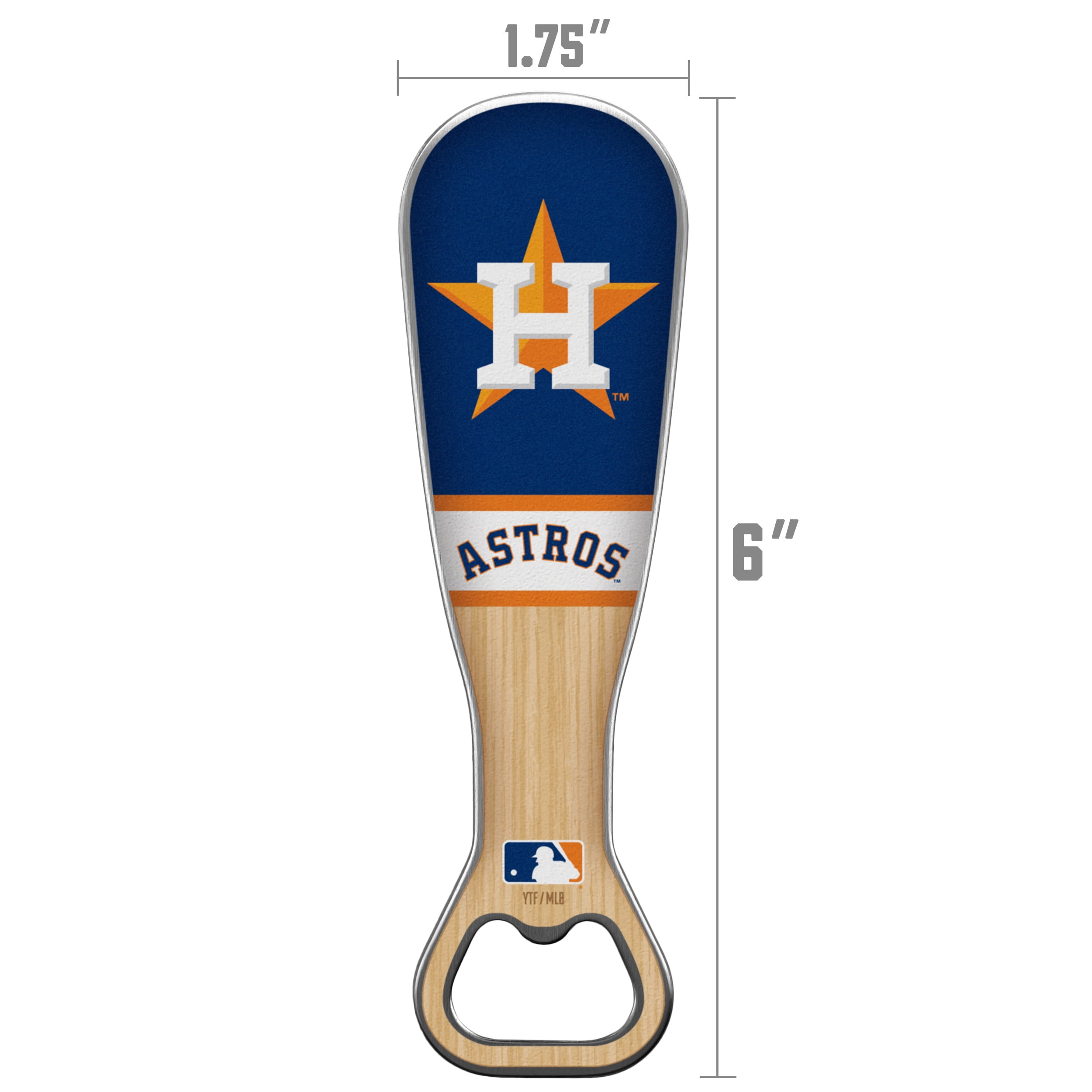 YouTheFan MLB Houston Astros Season Opener Bottle Opener