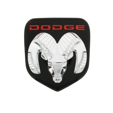 Chevy Ram Air Hood - Mopar 55295240 Dodge Ram Head Hood Medallion Replacement