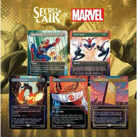 Magic the Gathering Secret Lair x Marvel's Spider-Man: Heroic Deeds (Non-Foil)