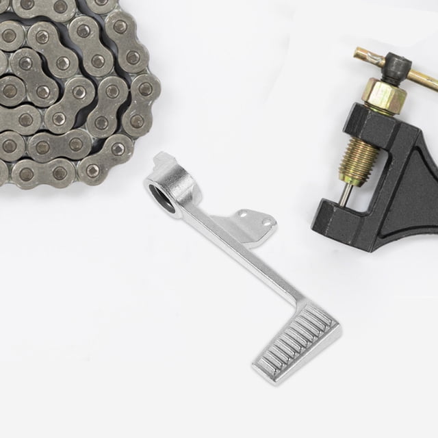 WHAMVOX De Pedal Trasero De Universal Para Motocicleta Color Plata Con Construcción Duradera