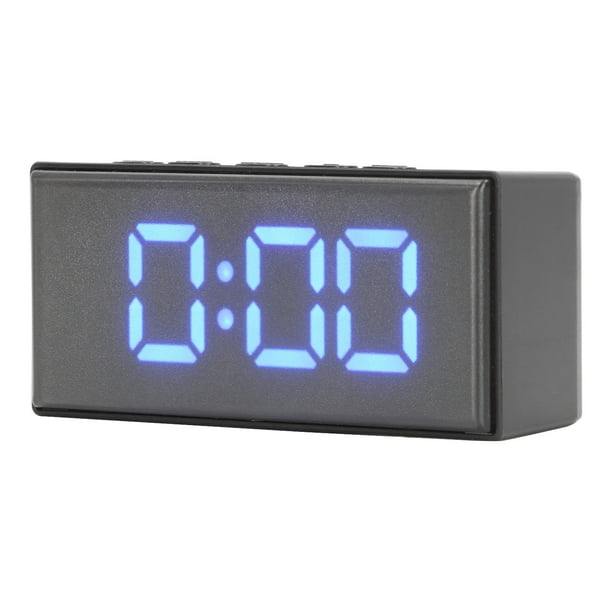 Reloj De Escritorio Digital Pantalla Grande Multifuncion Reloj Digital Moderno Espejo LED Pantalla Digital Luz De Fondo De Ahorro De Energia Para