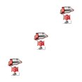 thumbnail image 3 of Ruiboury 370 Motor 34T Gear Box Transmission For HobbyPlus 1/18 CR18P Rock Van Driving Skills To Next Level 330 Boost Upgrade Red 3Set, 3 of 6