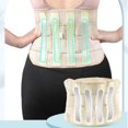 thumbnail image 1 of Back Brace For Lower Back Pain, Back Support Belt For Women & Men, Breathable Lower Back Brace With Adjustable Straps, 1 of 5
