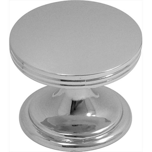 1.37 In. American Diner Chrome Cabinet Knob