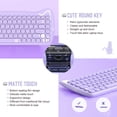 thumbnail image 2 of A3060 Wireless Keyboard and Mouse,84 Keys 2.4GHz Keyboard,Cat Mouse with 3 Adjustable DPI for PC, 2 of 5