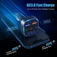 thumbnail image 2 of Upgraded Version Fm Transmitter For Car, Bluetooth 5.0 Car Radio Audio Adapter, 2 of 5