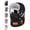 Black, variant on Unisex Outdoor Biking Hat with Goggles, Full Face Lined Earflap Hat with Thick Inner Lining, Windproof for Cold Weather Outdoor Windproof Hat for Cycling, Motorcycle, Skiing