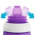 thumbnail image 5 of (3 pack) Munchkin® Gentle™ Transition Sippy Cup with Trainer Handles, 10 oz, Purple, Unisex, 5 of 11