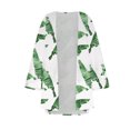 thumbnail image 4 of Hvyesh Cardigan for Women Dressy 3/4 Sleeve Floral Print Chiffon Cardigan Loose Casual Open Front Cover Ups, 4 of 4