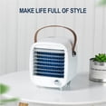 thumbnail image 4 of Kokovifyves Portable Mini AirConditioner Bedroom AirCooler Small USB Fan Built-in Ice Box USB Fan Desktop, 4 of 9