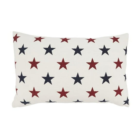 Saro Lifestyle Americana Stars Throw Pillow Cover