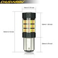 thumbnail image 2 of White/Amber Dual Color Switchback 1157 LED Bulbs For Front Turn Signal Light Bulbs Kit, 2 of 11