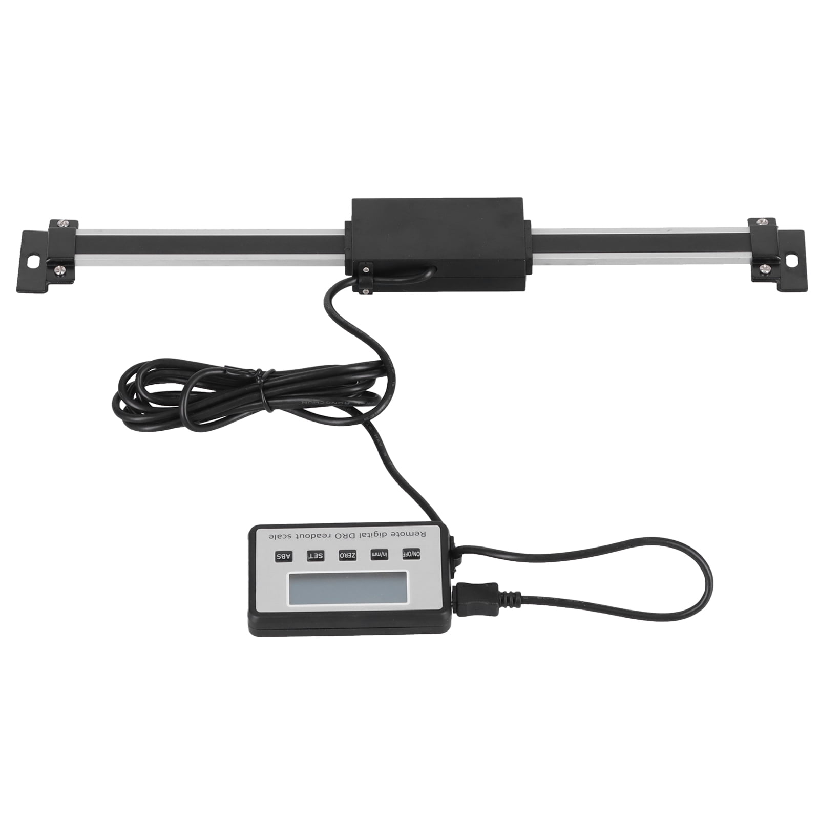 Kit Completo DRO Con 2 Escalas Lineales LCD Para Torno - 2 Ejes, Resolución 0.005mm