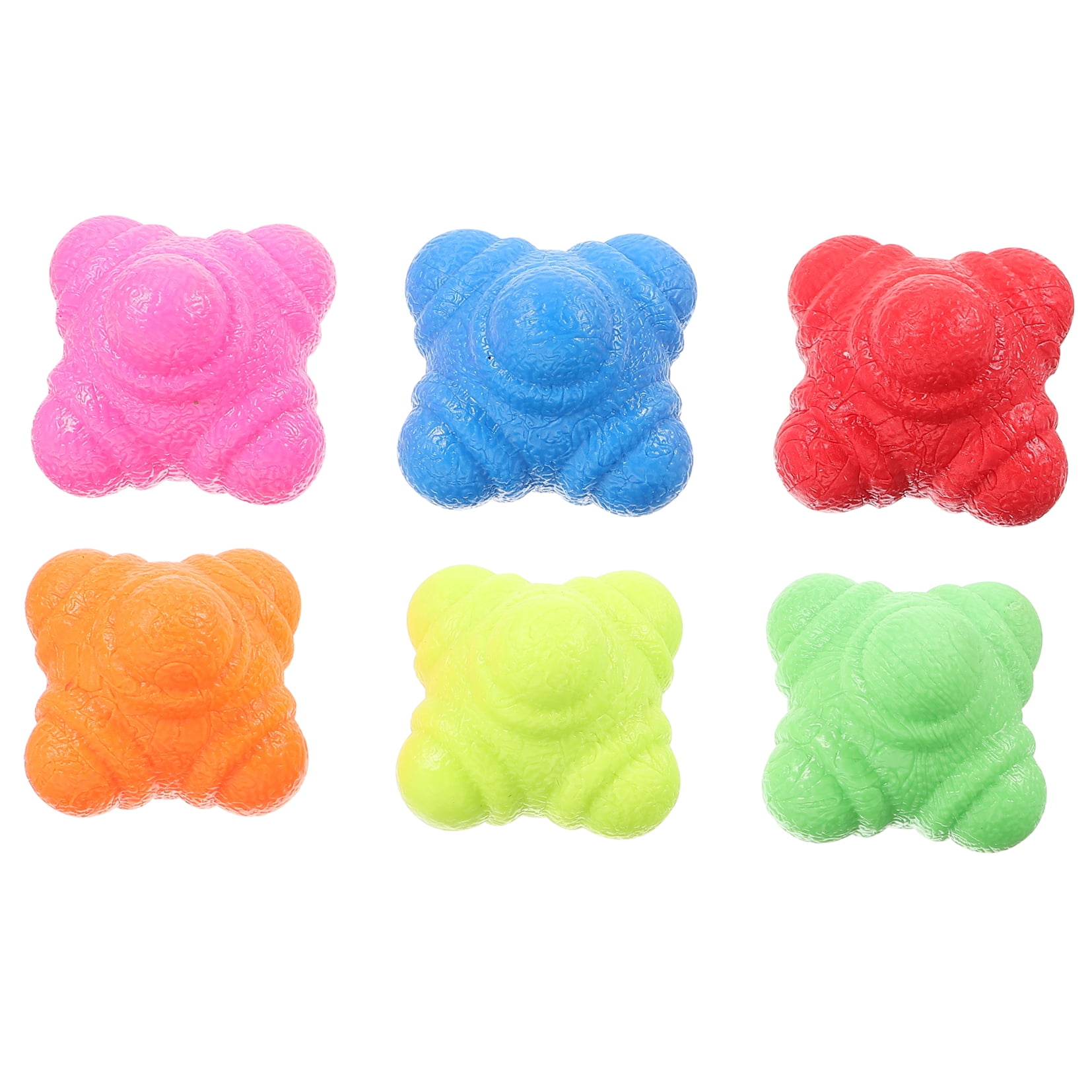 Masteelf 12 pcs  Hexagonal Fitness Balls Training Balls Agility Balls Exercise Balls Training Balls for Sports