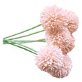 thumbnail image 4 of Bola de crisantemo artificial, centro de mesa de oficina en casa, flor falsa, adorno de boda, rosa 6 piezas Advancent HA8915-03B, 4 of 6