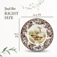 thumbnail image 7 of Spode Woodland Dinner Plate, 10.5 Inch Hunting Cabin, Lodge, and Cottage Décor, Made in England from Fine Earthenware, Wood Duck, 7 of 7