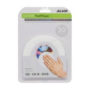 Allsop 50100 Cd/dvd Fast Wipe - Cleaning Wipe - White