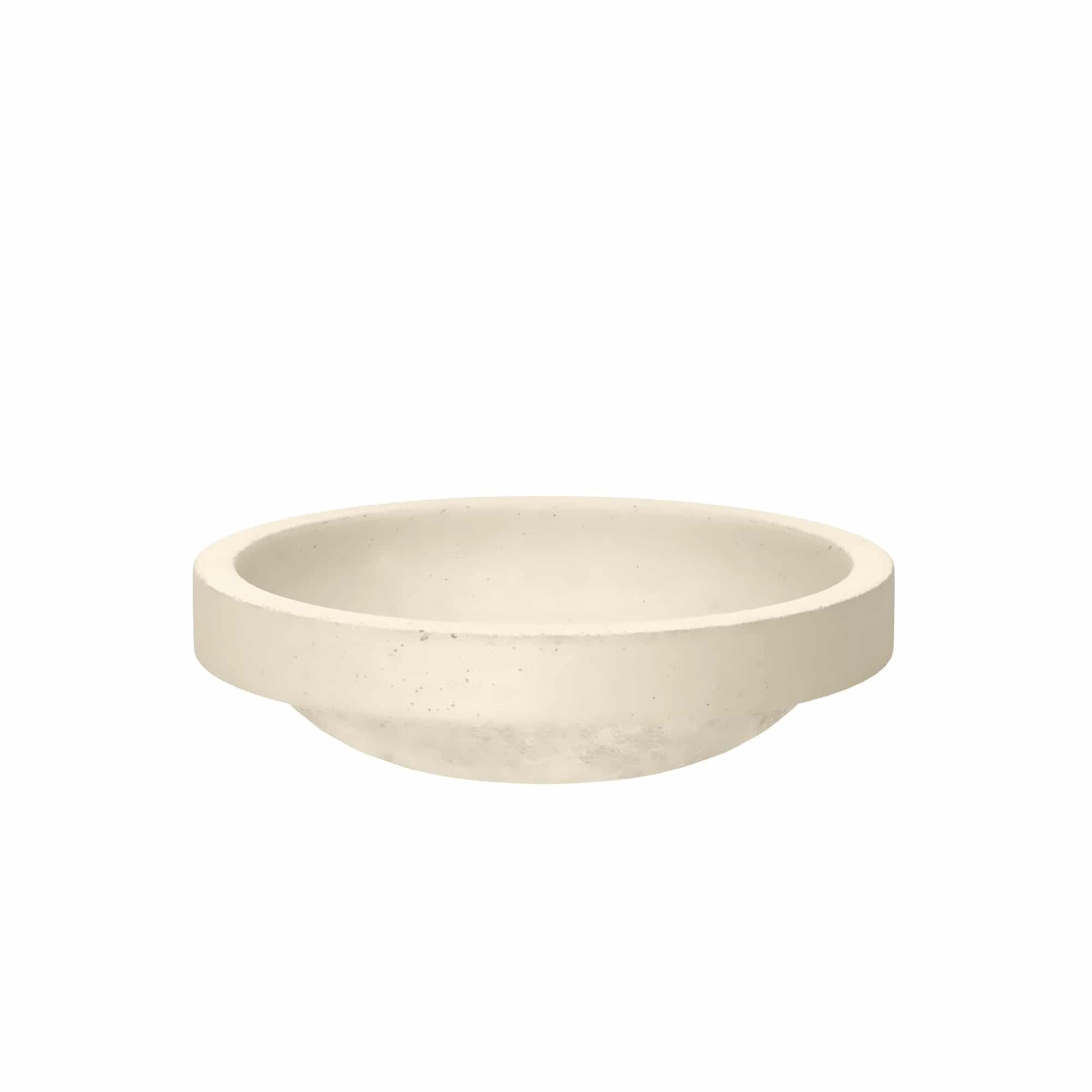 Native Trails NSL1916-C Nativestone 19" Oval Concrete Drop In Or Undermount Bathroom Sink