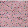thumbnail image 4 of oneOone Organic Cotton Poplin Twill Fabric Crystal & Gemstone Ocean Printed Fabric 1 Yard 42 Inch Wide, 4 of 4