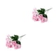 thumbnail image 1 of Flores artificiales Cateissary 3 unids/set textura rosa, 1 of 6