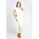 thumbnail image 4 of Vestido midi con detalle drapeado Roman Fashion /Juvenil, 03251 (Amarillo) amarillo G, 4 of 5