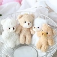 thumbnail image 5 of 12cm lindo oso de peluche ruborizado juguetes de peluche conejo de dibujos animados animal de peluche muñecas llavero colgante niña pequeño regalo, 5 of 5