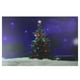 Northlight Fibre Optique et LED Lumineux Couleur Changeant Arbre de Noël Toile Art Mural 23,5 "x 15,5" – image 1 sur 3